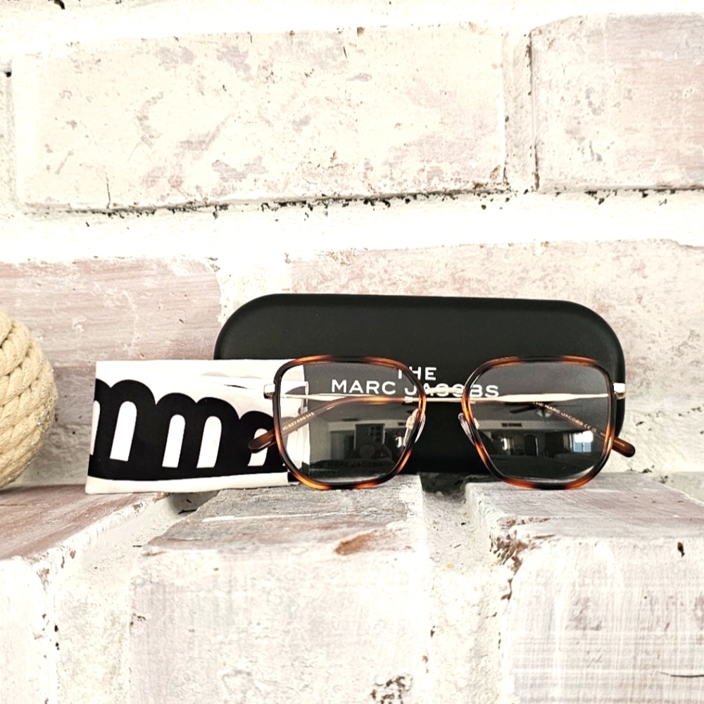 ♥️NEW MARC JACOBS Tortoise Prescription Glasses♥️